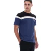 Maglietta Fila Aiden Cut and Sew blu navy