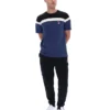 Maglietta Fila Aiden Cut and Sew blu navy