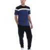 Maglietta Fila Aiden Cut and Sew blu navy