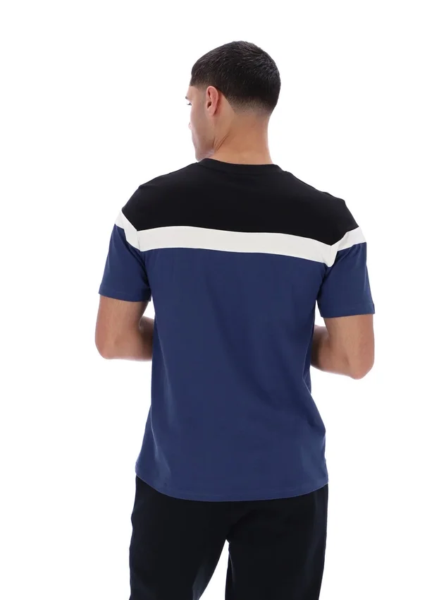 Maglietta Fila Aiden Cut and Sew blu navy