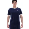 Maglietta Fila Basilio in velluto blu navy