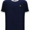 Maglietta Fila Basilio in velluto blu navy