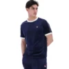 Maglietta Fila Basilio in velluto blu navy