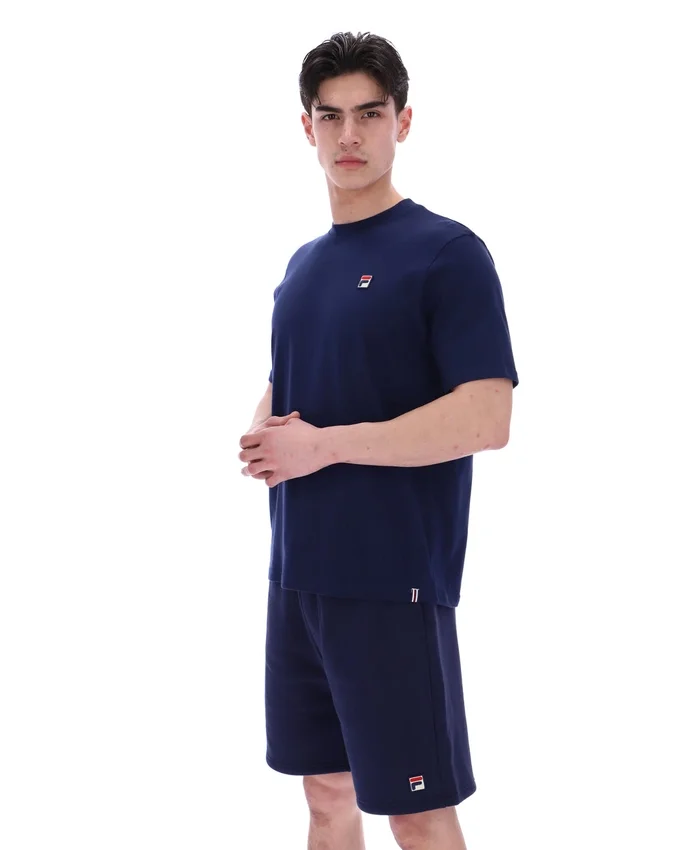 Maglietta Fila blu navy con grafica Osvaldo