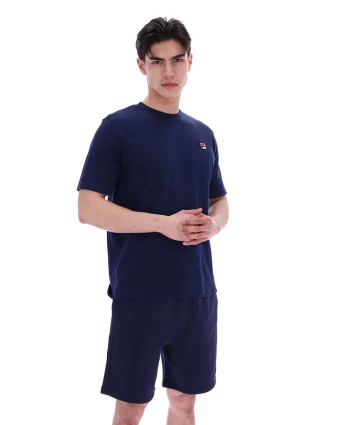 Maglietta Fila blu navy con grafica Osvaldo