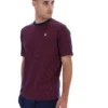 Maglietta Fila blu navy con stampa Nilo a righe sottili