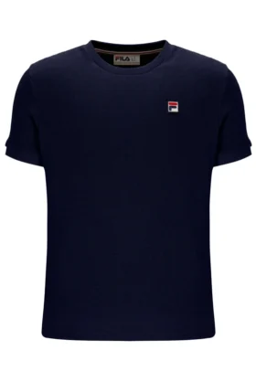 Maglietta Fila Navy Ash Micro Waffle Ringer