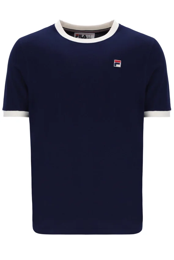 Maglietta Fila Navy Marconi Essential Ringer