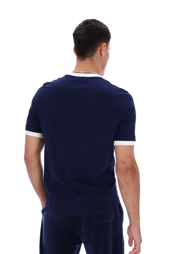 Maglietta Fila Navy Marconi Essential Ringer