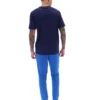 Maglietta Fila Navy Williams con bordino a contrasto