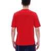 Maglietta Fila Pepe rossa con logo floccato