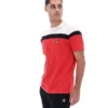 Maglietta Fila Red Aiden Cut and Sew