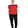 Maglietta Fila Red Aiden Cut and Sew