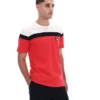 Maglietta Fila Red Aiden Cut and Sew