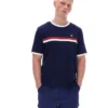 Maglietta Fila Rosario blu navy con strisce in spugna