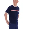 Maglietta Fila Rosario blu navy con strisce in spugna