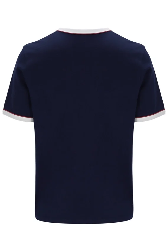 Maglietta Fila Rosario blu navy con strisce in spugna
