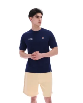 Maglietta Fila Silvio Simple blu navy