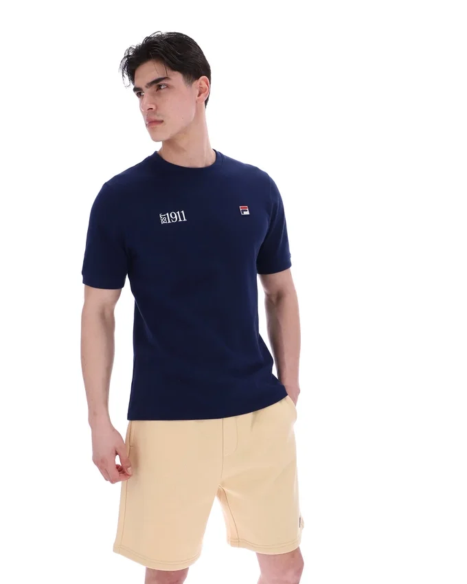 Maglietta Fila Silvio Simple blu navy
