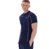 Maglietta Fila Terri blu navy con bordino a contrasto