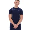 Maglietta Fila Terri blu navy con bordino a contrasto