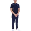 Maglietta Fila Terri blu navy con bordino a contrasto