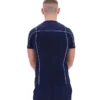 Maglietta Fila Terri blu navy con bordino a contrasto