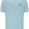 Maglietta in maglia testurizzata Don blu sterling