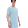Maglietta in maglia testurizzata Don blu sterling