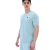 Maglietta in maglia testurizzata Don blu sterling