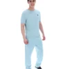 Maglietta in maglia testurizzata Don blu sterling