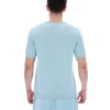 Maglietta in maglia testurizzata Don blu sterling