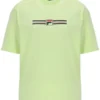 Maglietta Jacy Boyfriend in Shadow Lime