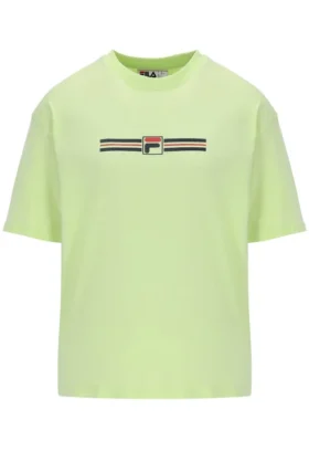 Maglietta Jacy Boyfriend in Shadow Lime