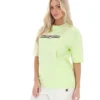 Maglietta Jacy Boyfriend in Shadow Lime