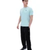 Maglietta Lawrenze ispirata al fitness, colore Sterling Blue