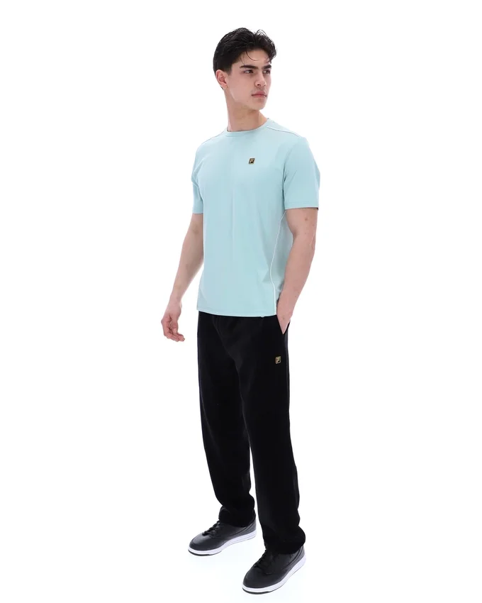 Maglietta Lawrenze ispirata al fitness, colore Sterling Blue