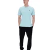 Maglietta Lawrenze ispirata al fitness, colore Sterling Blue