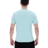 Maglietta Lawrenze ispirata al fitness, colore Sterling Blue