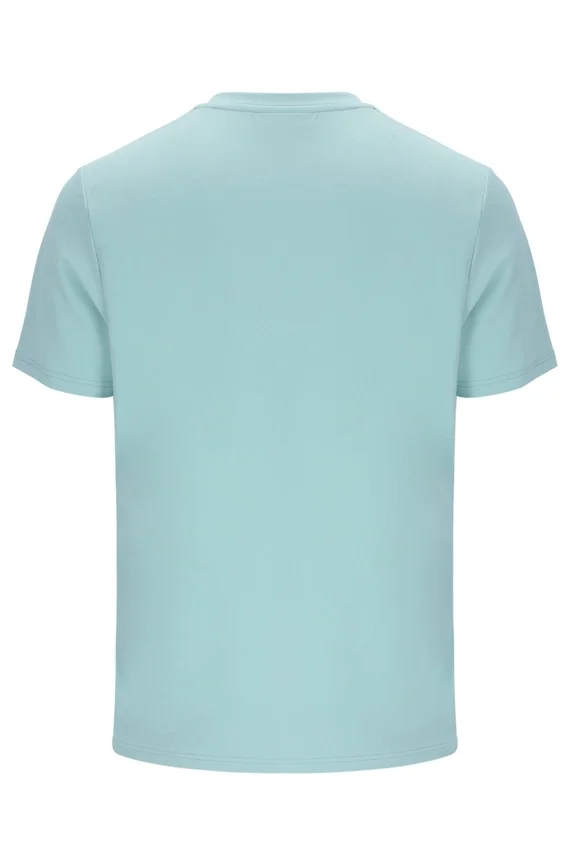 Maglietta Lawrenze ispirata al fitness, colore Sterling Blue