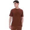 Maglietta Pepe color Cappuccino con logo floccato