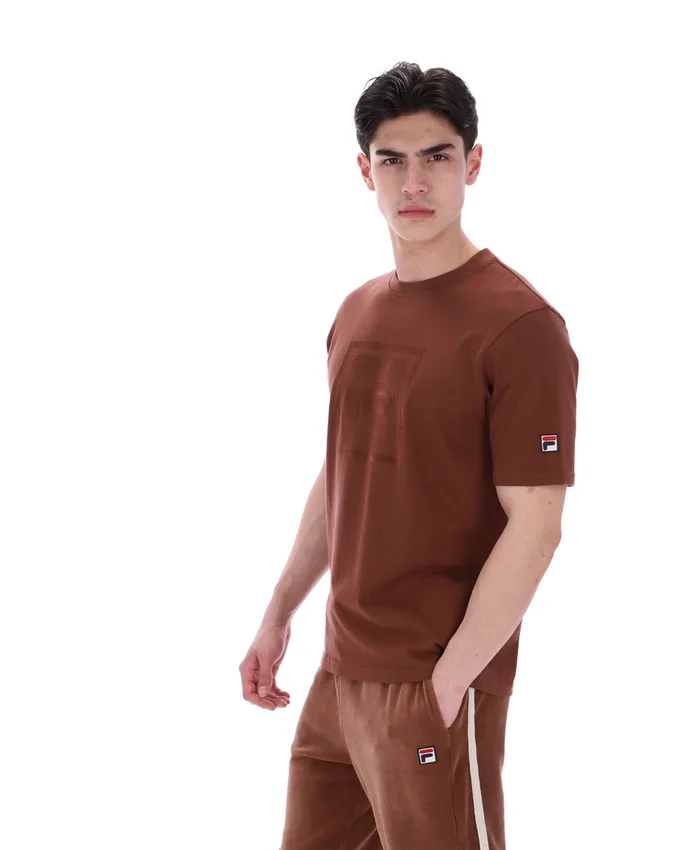 Maglietta Pepe color Cappuccino con logo floccato