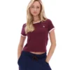 Maglietta Ringer Azzura Baby