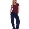 Maglietta Ringer Azzura Baby