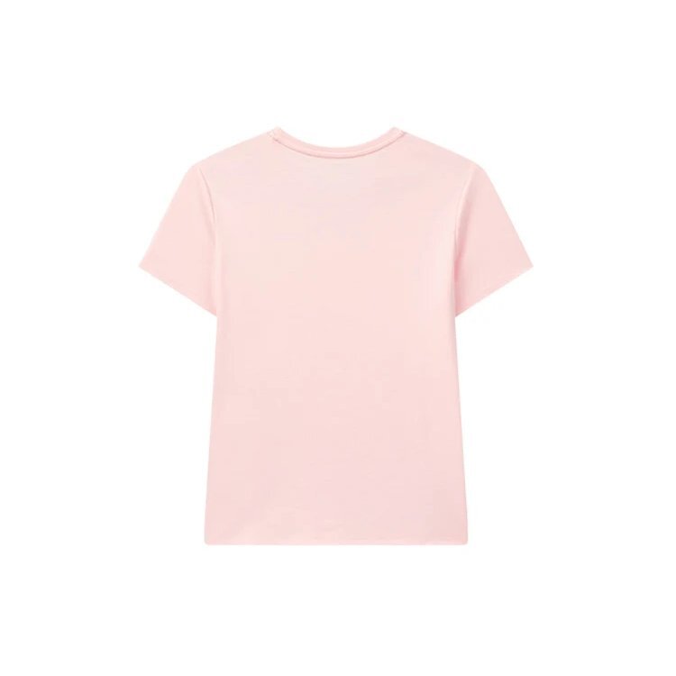 Maglietta rosa a maniche corte Ade