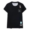 Maglietta sportiva Fila x MIHARA YASUHIRO con stampa del logo firmato congiuntamente, nera LogoT