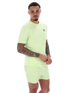 Maglietta Sunny Essential in colore Shadow Lime