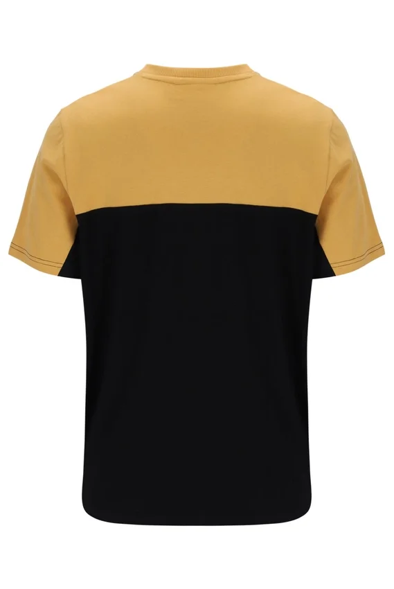 Maglietta Tiebreaker Colour Block di Oak Buff
