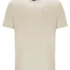 Maglietta unisex a maniche corte Benjiman color avena in pantaloncini