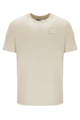 Maglietta unisex a maniche corte Benjiman color avena in pantaloncini